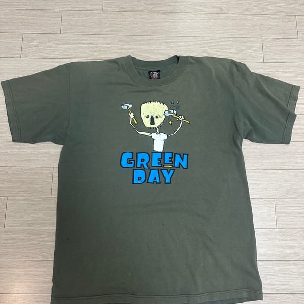 [XL] 1997 그린데이 투어 티셔츠