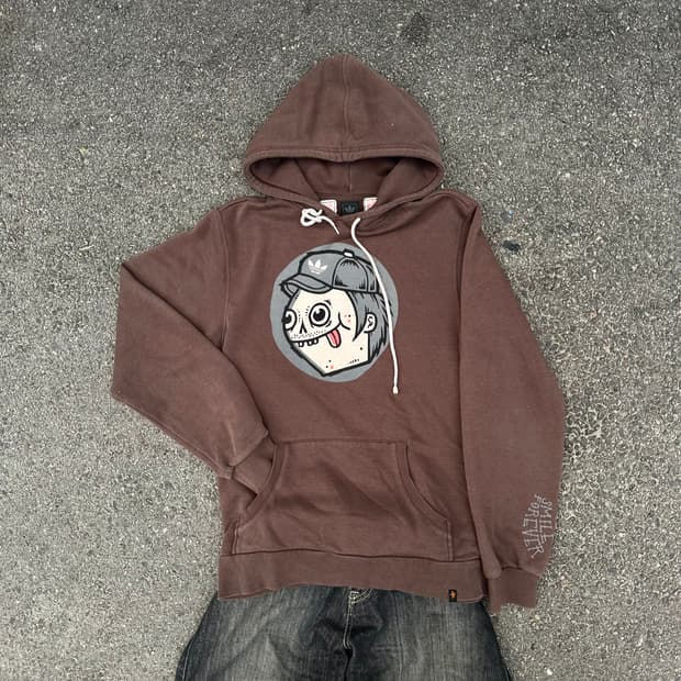 Adidas X Michael Sieben 올드스쿨 스케이트 보더 후드티