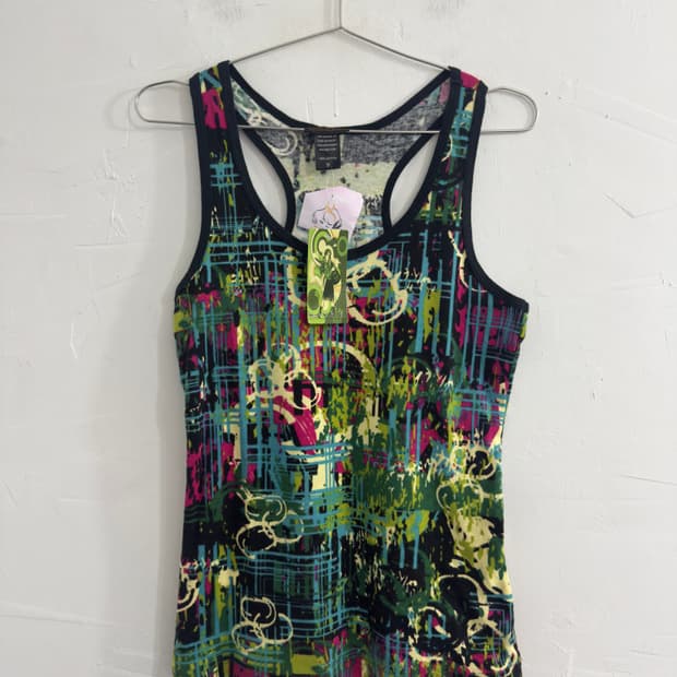hayes printing sleeveless