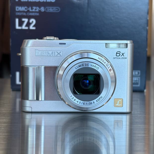 풀박)파나소닉 루믹스 DMC-LZ2 실버 빈티지디카