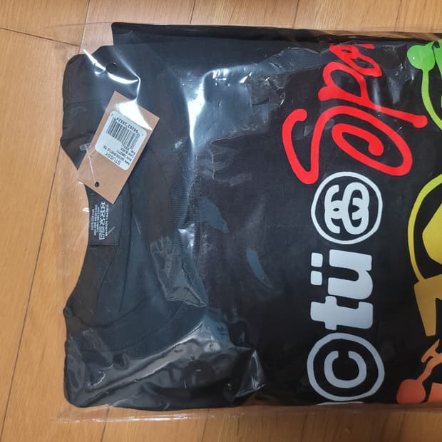 스투시 CPFM 스포츠 롱슬리브 티셔츠 블랙