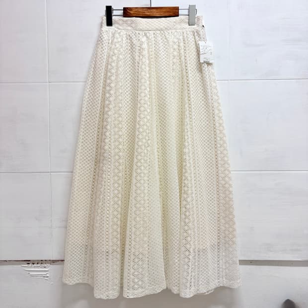 Cutie Blonde C.B. 레이스 롱 스커트 M (새상품)