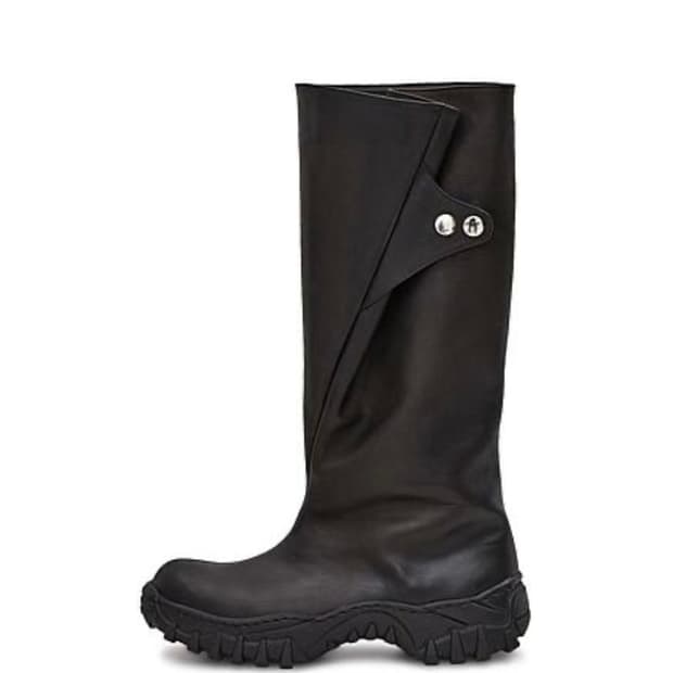 당일발송) 네거티브쓰리 Folded long boots black 240