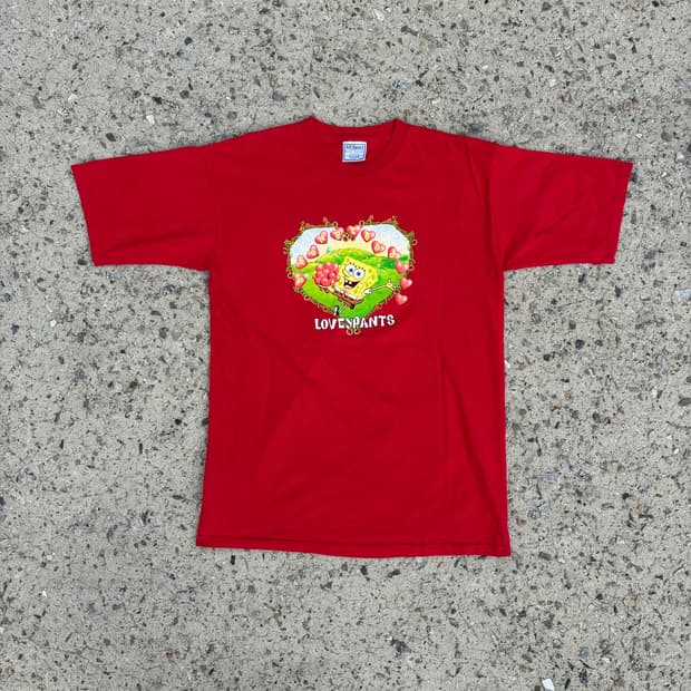 00s spongebob loveypants tshirt