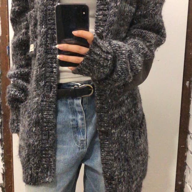 디젤 니트 가디건