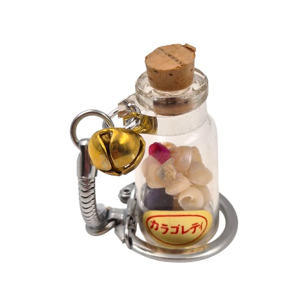 90s 일본 레트로 미니 소라 보틀 키링 1p