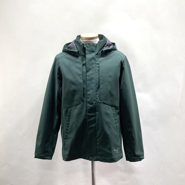 푸마 남성 바람막이자켓 딥그린 95 