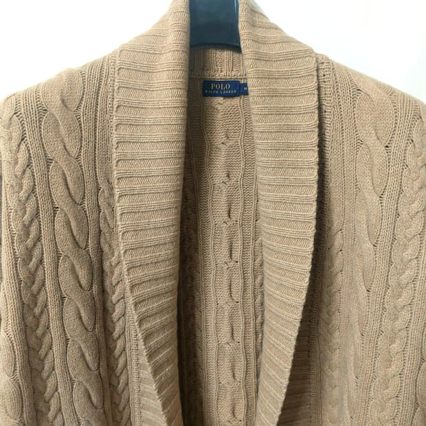 폴로 랄프로렌 캐시미어 메리노울 롱 가디건 105