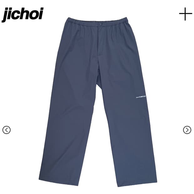 지초이컴포트 26-002 NYLON PANTS (DARK GREY)