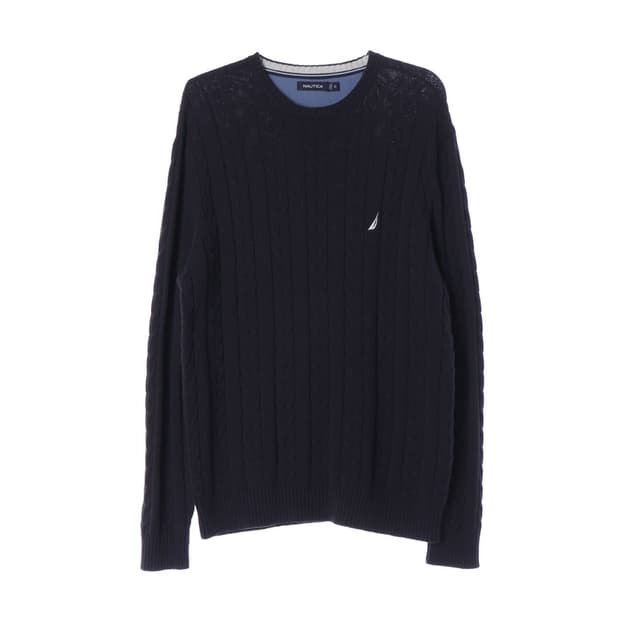 노티카 꽈배기 니트 XL