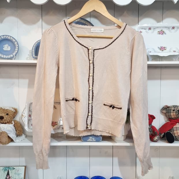 PRIME PATTERN베이지 니트