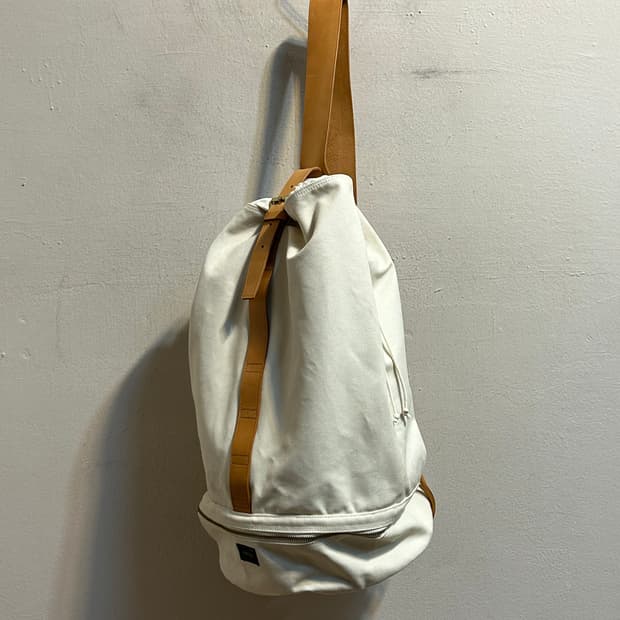 요시다 포터 캔버스 더플 크로스백