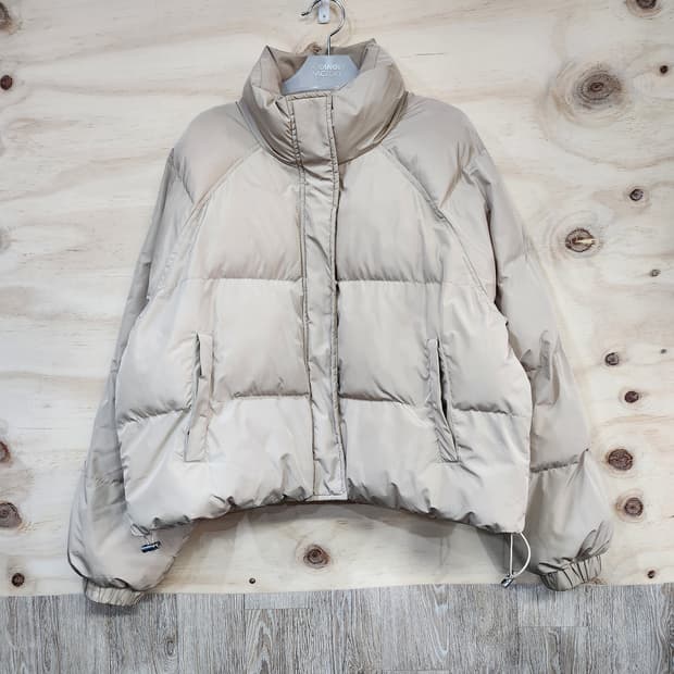 1003) 여성 숏 패딩