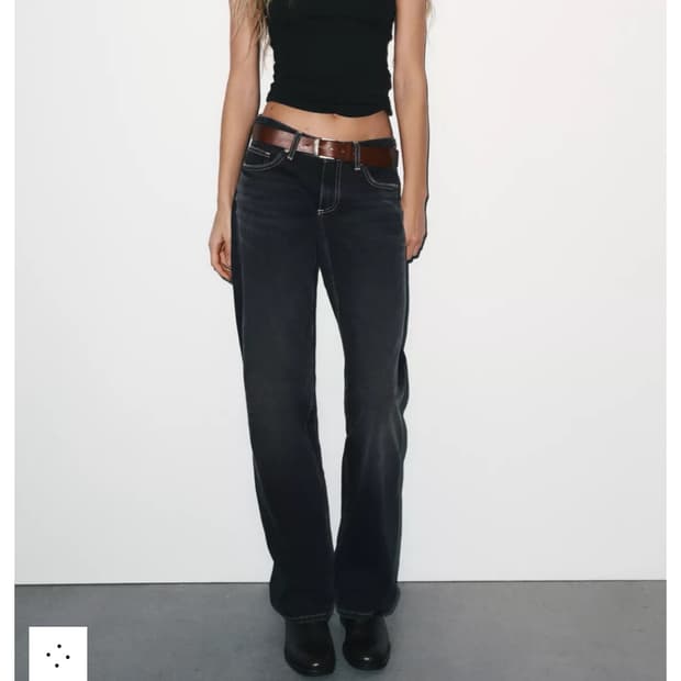 구함) 자라 trf wide leg로우라이즈 36사이즈