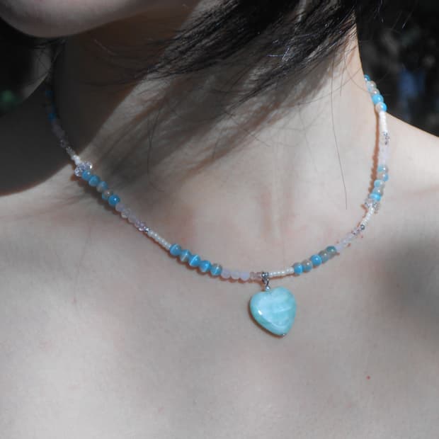 Mint Sky Necklace