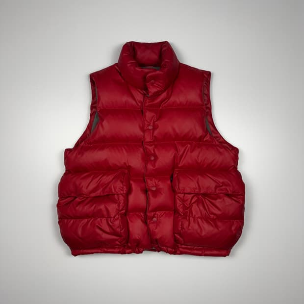 (105) 다이와피어39 테크 백패커 다운 베스트 레드