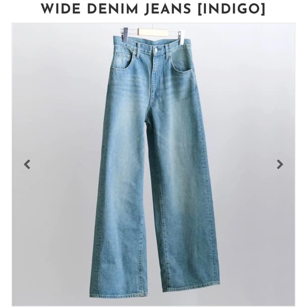 슈타인 ssstein 26SS 와이드 데님 M