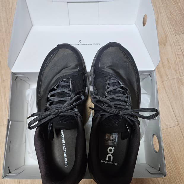 온 러닝 파프 클라우드몬스터 2 쏜 브라운 275