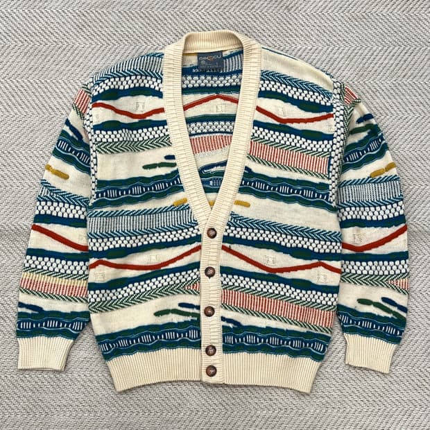 게쿠 케이블 니트 가디건 r2755