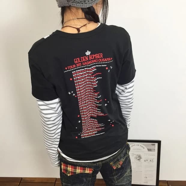 Golden Bomber Suspender 2013 Tour Tee