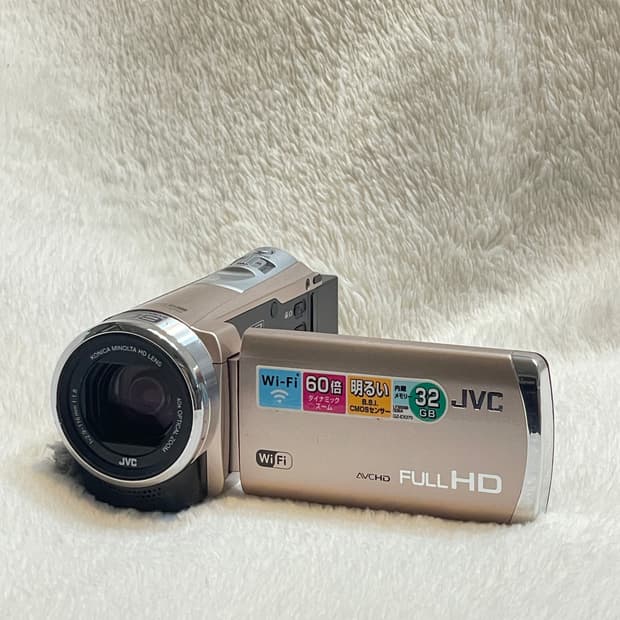 JVC GZ-EX370 빈티지 디카 캠코더 로즈골드