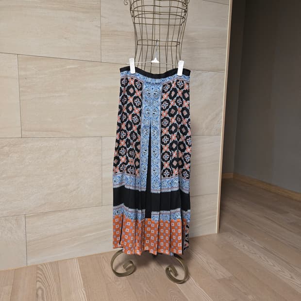 [1] sandro 산드로 플리츠 롱스커트