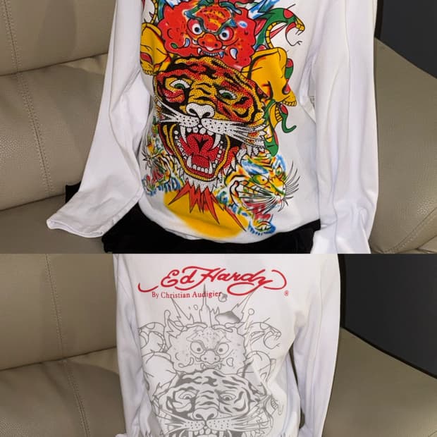 ed hardy printing long sleeve