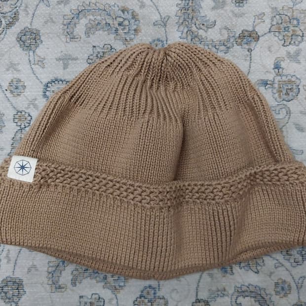 (새상품) 라모랭 황토색 숏비니 2사이즈