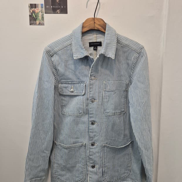 Free Assembly 스트라이프 패턴 자켓  M
