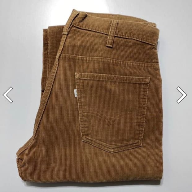 80s 빈티지 리바이스 517 코듀로이 팬츠 (34/34)