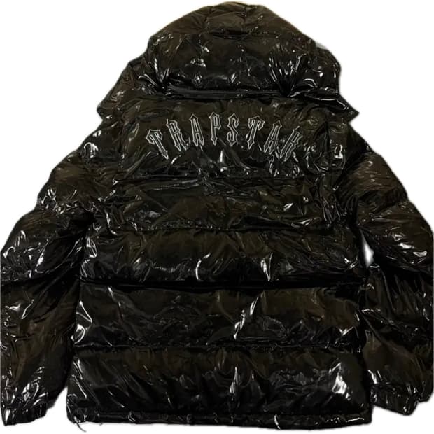 트랩스타 trapstar 유광 패딩