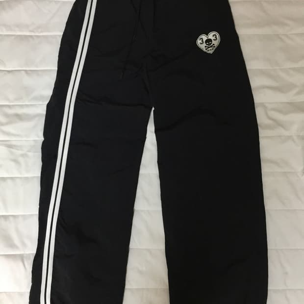 셋업이엑스이 프릴 스포티 팬츠 기모X 트랙팬츠