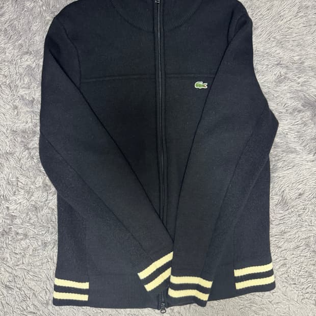 라코스테 니트 집업