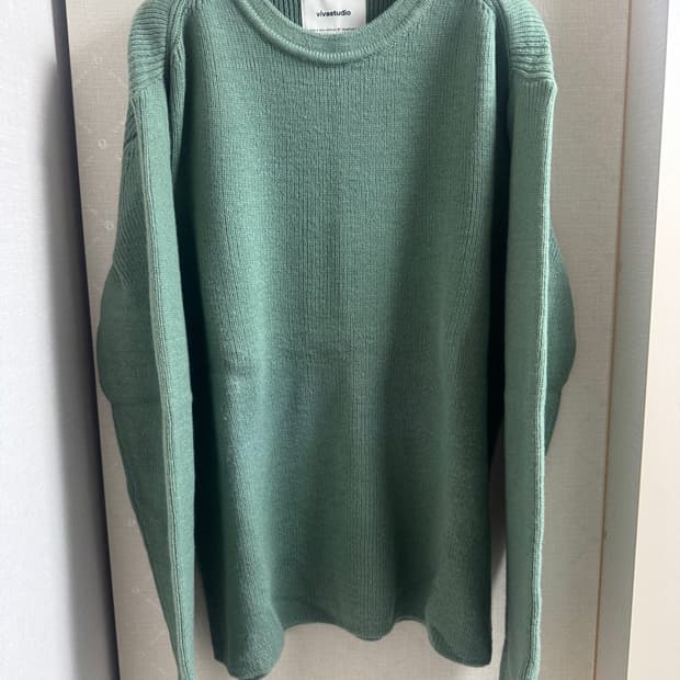 비바스튜디오 / 그린 니트 /48