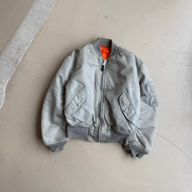 90s 알파 인더스트리 플라이트 자켓