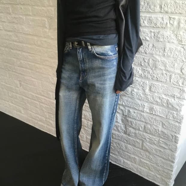 미엔느 부츠컷 데님 OOT