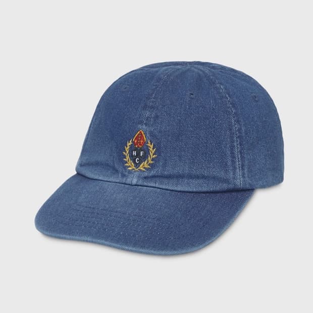 [헤리티지플로스] CREST DENIM WASHED CAP