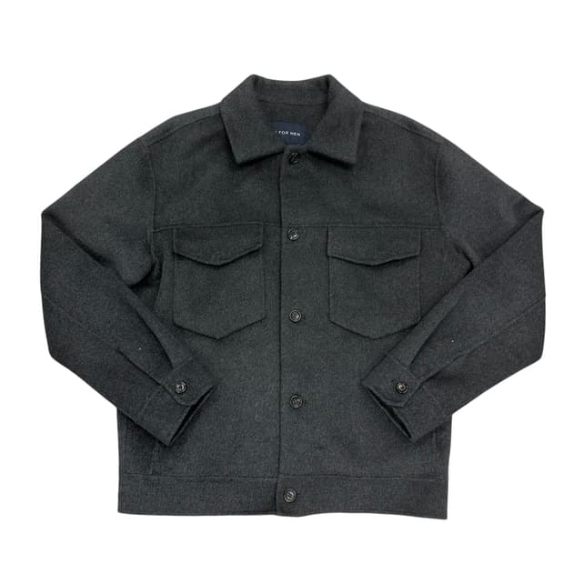 티아이포맨 울캐시미어 혼방 셔츠자켓