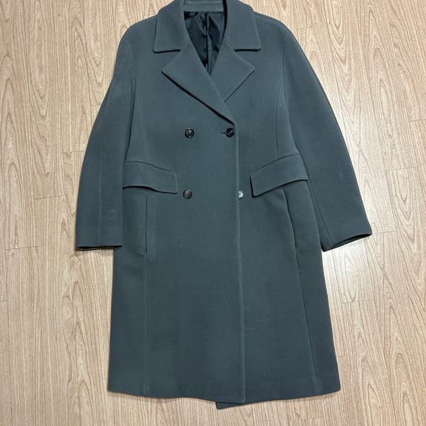 시스템 옴므 울캐시미어 더블코트 애쉬그레이(95) 남성남자롱코트솔리드타임