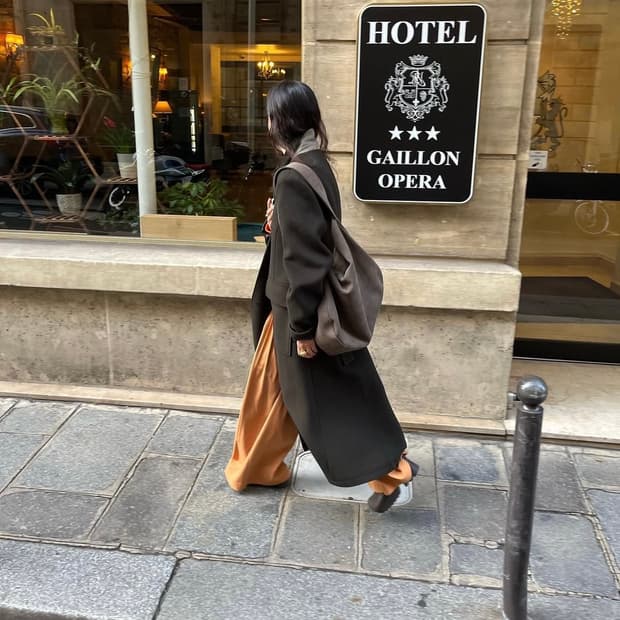 에토스 벨트 코트