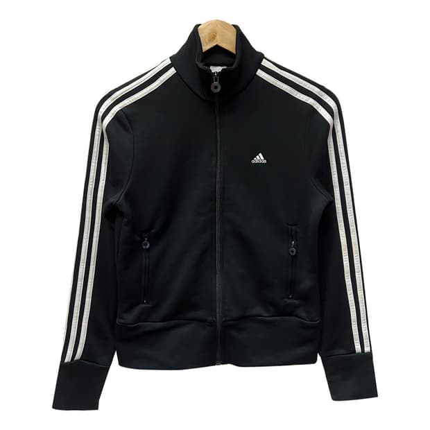 아디다스 에센셜 블랙 트랙탑 져지 90