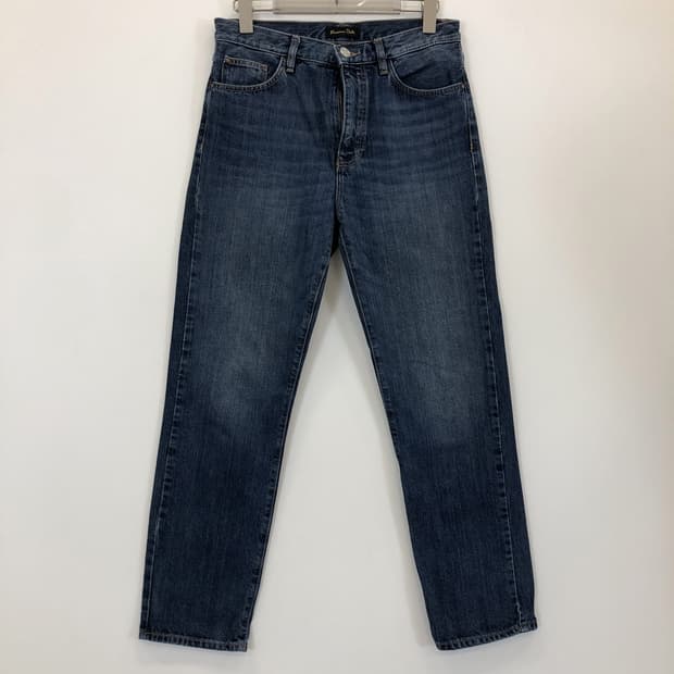 마시모두띠 레더패치 레귤러데님진 26 인치