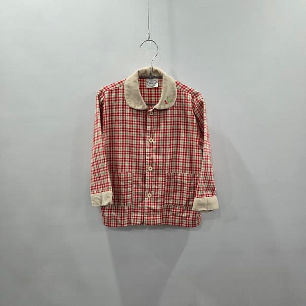 오르시떼 키즈 체크셔츠 5/6 