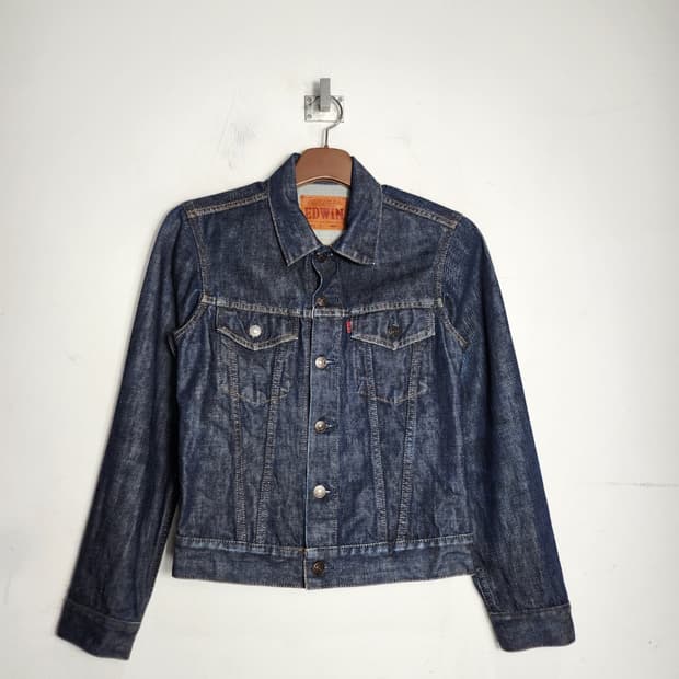 에드윈 데님 트러커 자켓
