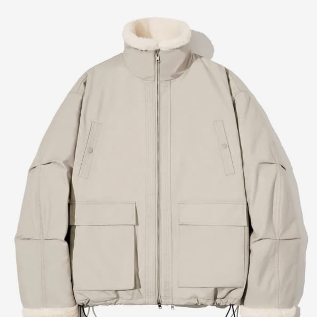 파르티멘토 보아 플리스 무톤 자켓