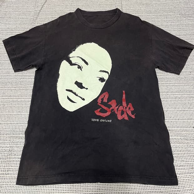 Sade Love Deluxe 빈티지 밴드 티셔츠 샤데이