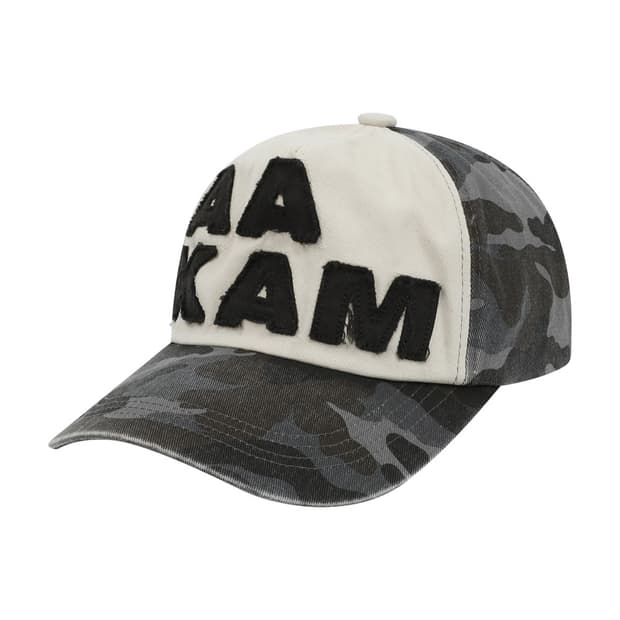 아캄 Camouflage Patch Cotton Ball Cap