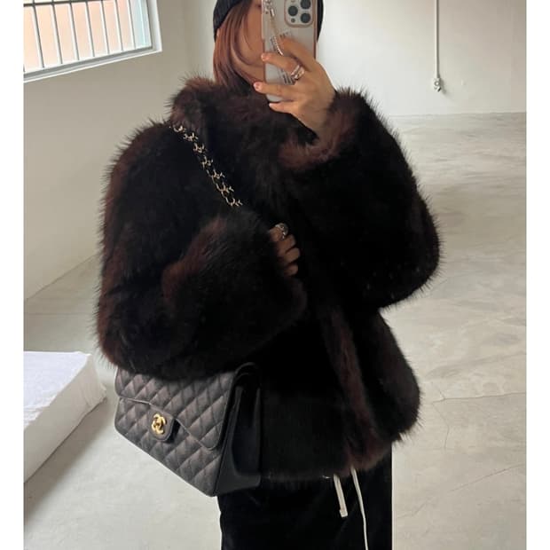 세라비 퍼자켓 새상품