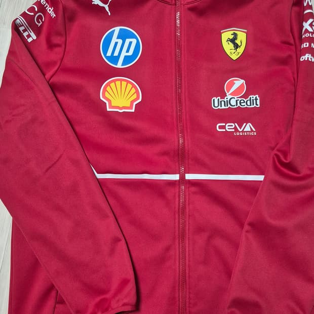 페라리 퓨마 2025 팀 소프트쉘 자켓 XL
