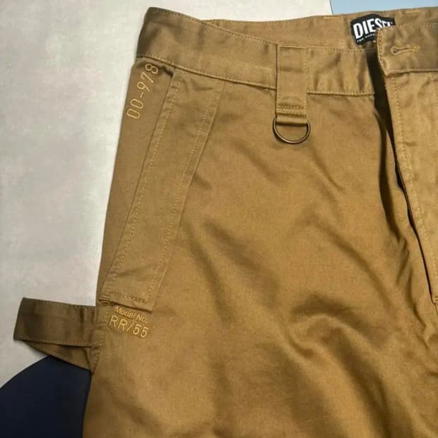 디젤 더블니 키링 팬츠